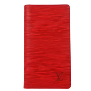 Louis Vuitton 2004 Red Epi Agenda Poche Note Book Cover R20527 Small Good