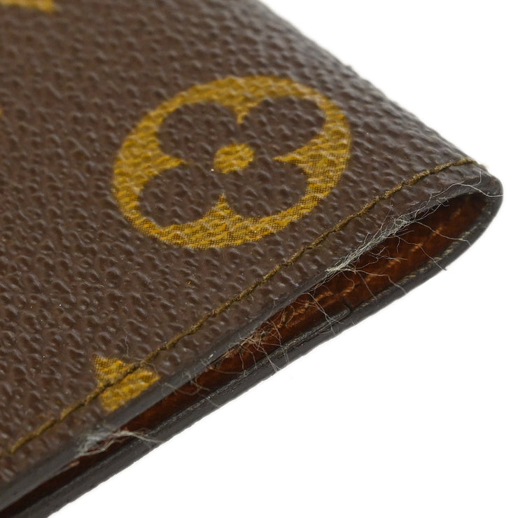 Louis Vuitton Monogram Porto Chequier Double Bifold Wallet M62223