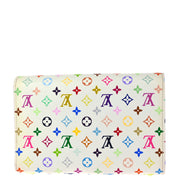 Louis Vuitton 2008 Multicolor Portefeuille Alexandra Wallet M60083