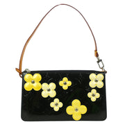 Louis Vuitton 2002 Black Flower Vernis Lexington Handbag M92245