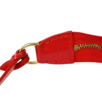 Louis Vuitton 2003 Red Epi Pochette Accessoires 24 Pouch Handbag M5298E