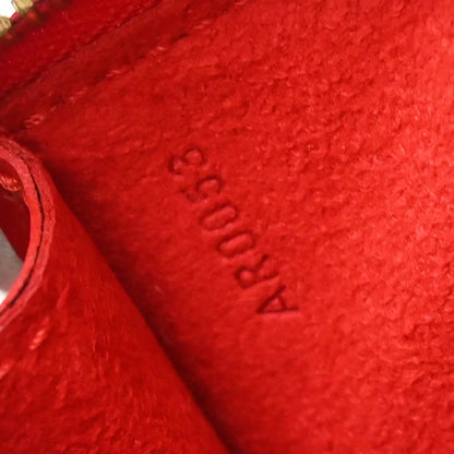 Louis Vuitton 2003 Red Epi Pochette Accessoires 24 Pouch Handbag M5298E