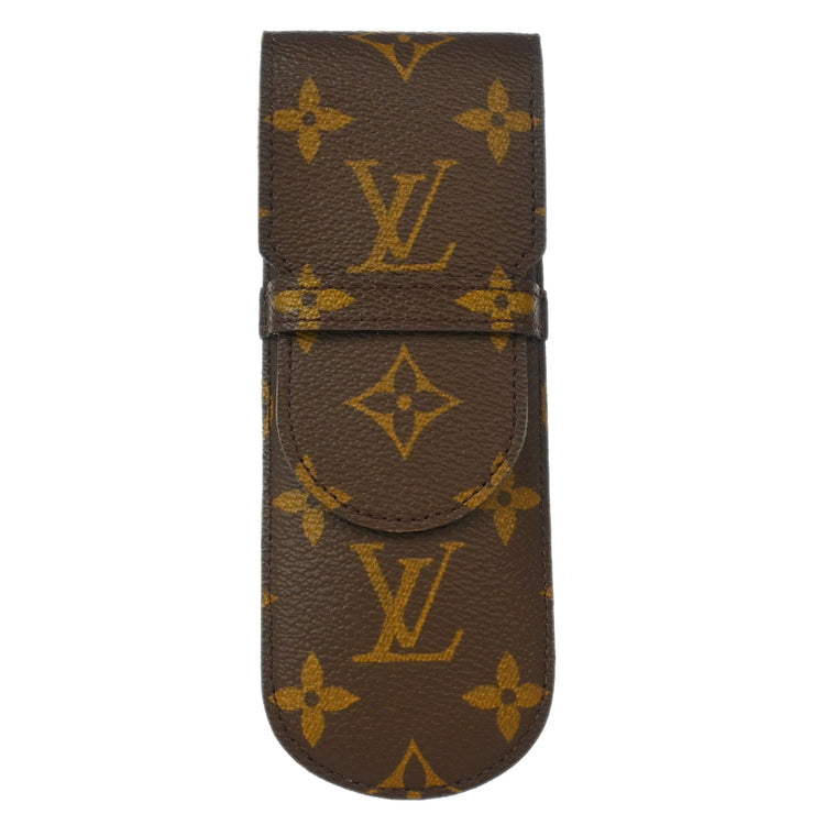 Louis Vuitton Monogram Etui Stilo Pen Case M62990 Small Good