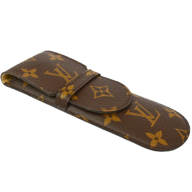 Louis Vuitton Monogram Etui Stilo Pen Case M62990 Small Good