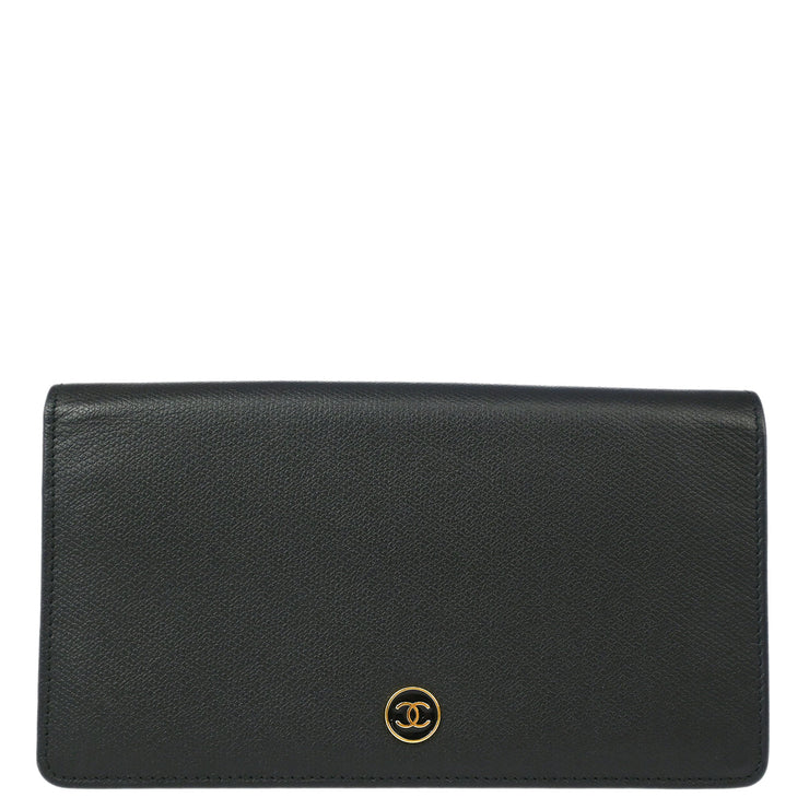 Chanel Black Caviar Bifold Wallet