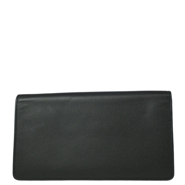 Chanel 2005-2006 Black Caviar Bifold Wallet