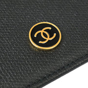 Chanel Black Caviar Bifold Wallet