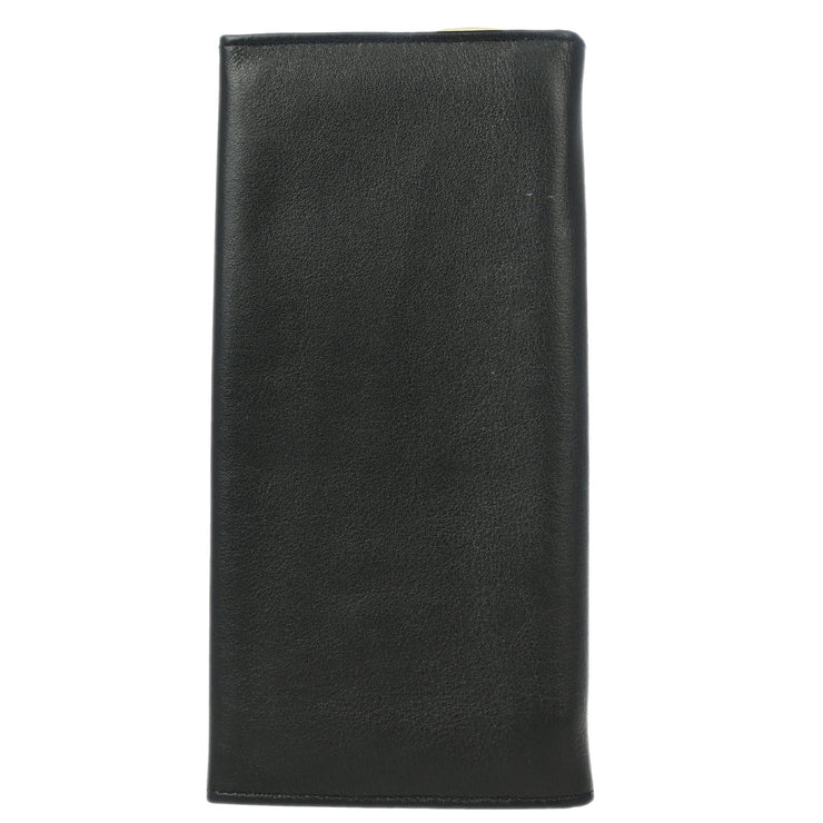 Celine Black Bifold Long Wallet