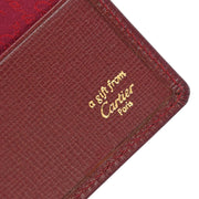 Cartier Bordeaux Must de Cartier Card Case Small Good