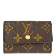 Louis Vuitton 2007 Monogram Porte Monnaie Plat Coin Case Wallet M61930