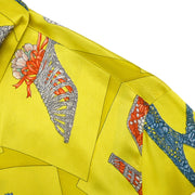 Salvatore Ferragamo Blouse Shirt Yellow #42