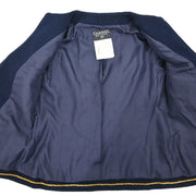 Chanel 1995 Setup Suit Jacket Skirt Navy #36