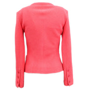 Chanel 1995 Collarless Jacket Pink #38