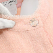 Chanel 2008 Short Sleeve Jacket Pink #38