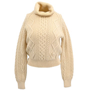 Chanel 1996 Fisherman Sweater White #42