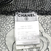 Chanel 2004 Collarless Jacket Black #36