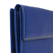 Loewe Blue Leather Bifold Wallet