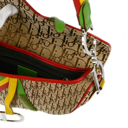 Christian Dior 2004 Rasta Trotter Saddle Handbag