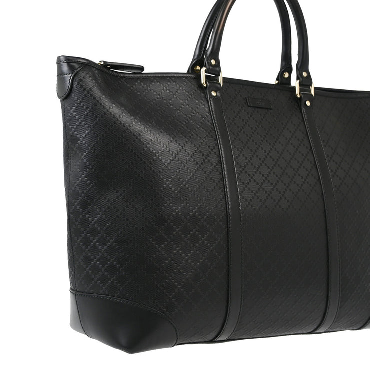 Gucci Black Diamante Tote Handbag