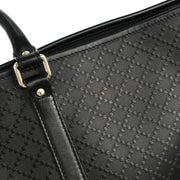 Gucci Black Diamante Tote Handbag