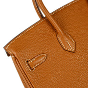 Hermes Gold Togo Birkin 25 Handbag