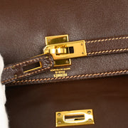 Hermes Havane Gulliver Kelly A Dos PM Backpack