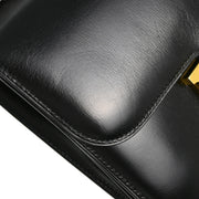 Hermes Black Box Calf Constance 18 Shoulder Bag