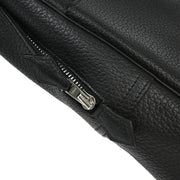 Hermes Black Fjord Plume Doc Briefcase Handbag