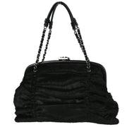 Chanel 2006-2008 Black Pony Hair Handbag