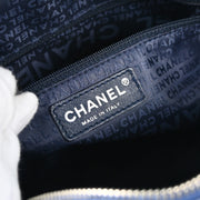 Chanel 2005-2006 Blue Wild Stitch Bowling Bag 27