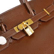 Hermes Havane Ardennes Birkin 30 Handbag