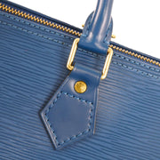 Louis Vuitton 1997 Blue Epi Speedy 25 Handbag M43015