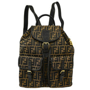 Fendi Brown Zucca Backpack