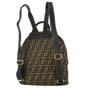 Fendi Brown Zucca Backpack