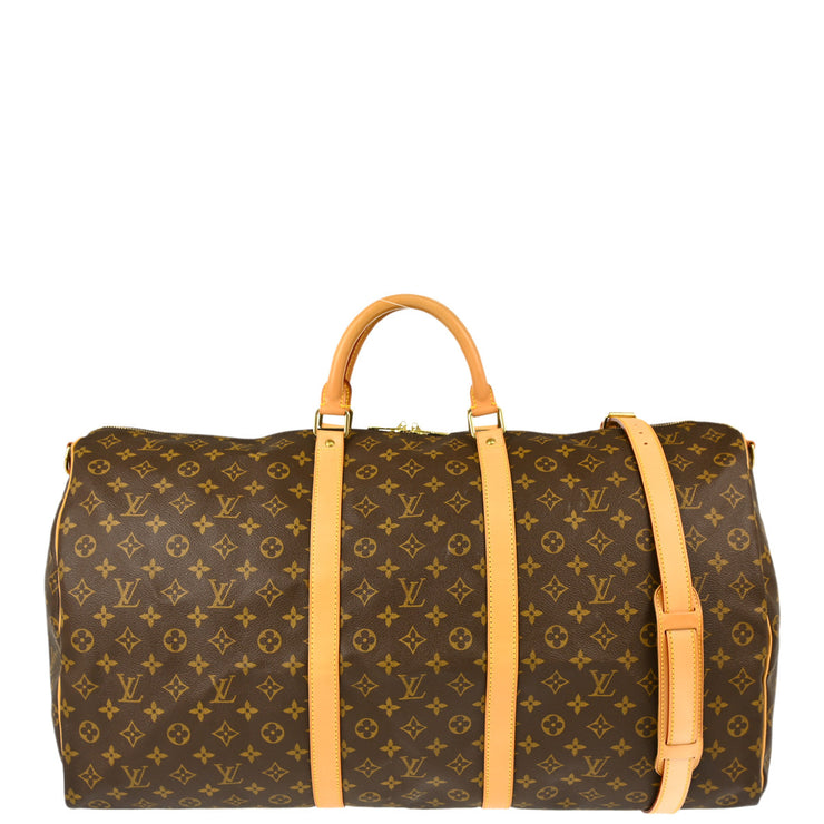 Louis Vuitton 2004 Monogram Keepall Bandouliere 60 Duffle Bag M41412