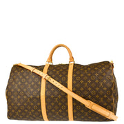 Louis Vuitton 2004 Monogram Keepall Bandouliere 60 Duffle Bag M41412