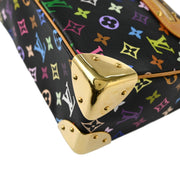 Louis Vuitton 2004 Black Multicolor Boulogne Shoulder Bag M92638