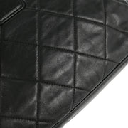 Chanel 2008-2009 Black Lambskin Paris-Londres Handbag