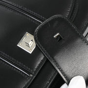 Hermes Black Box Calf Shoulder Bag