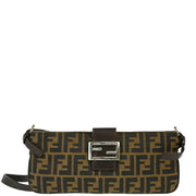 Fendi Brown Zucca Shoulder Bag