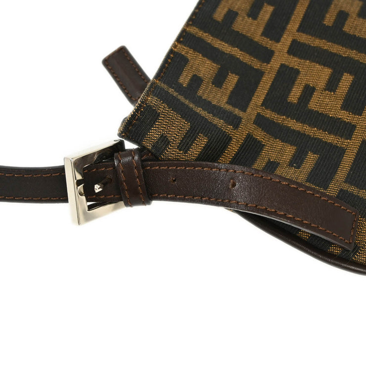 Fendi Brown Zucca Shoulder Bag