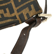 Fendi Brown Zucca Shoulder Bag