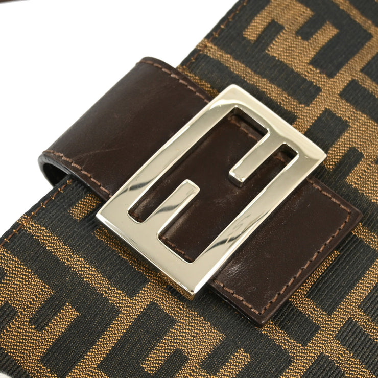 Fendi Brown Zucca Shoulder Bag