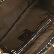 Fendi Brown Zucca Shoulder Bag