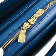 Louis Vuitton 1997 Blue Epi Pont Neuf Handbag M52055