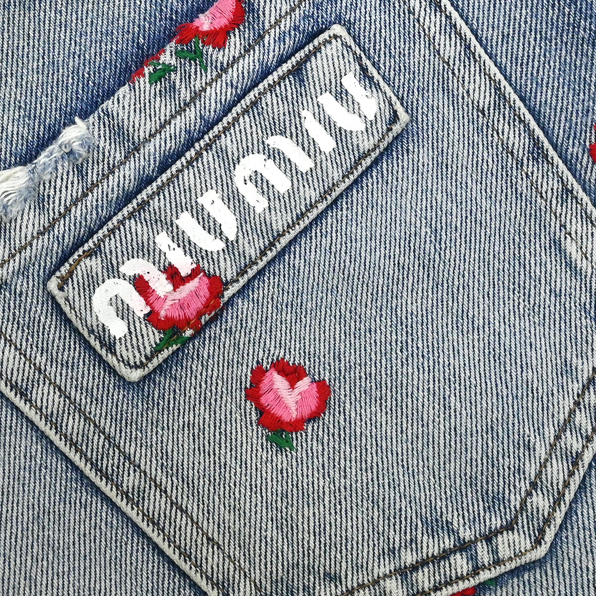 Miu Miu 2019 Denim Skirt Blue #36