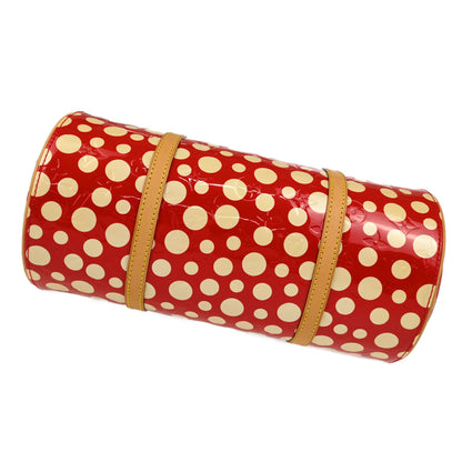 Louis Vuitton Yayoi Kusama 2012 Red Vernis Dot Infinity Papillon Handbag M91425