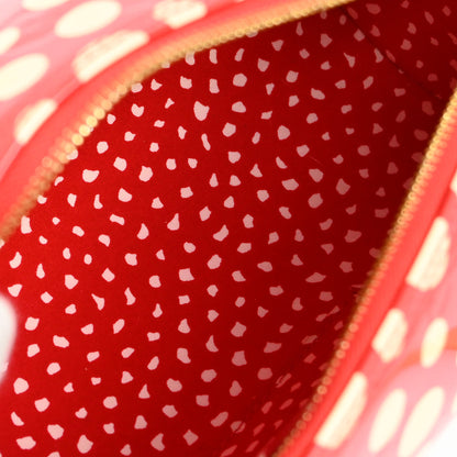 Louis Vuitton Yayoi Kusama 2012 Red Vernis Dot Infinity Papillon Handbag M91425