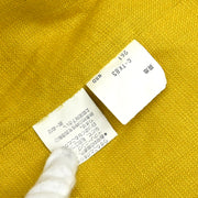 Yves Saint Laurent Collarless Jacket Yellow #S