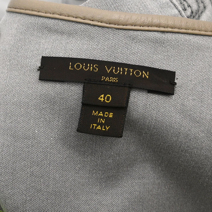 Louis Vuitton Denim Dress Gray #40